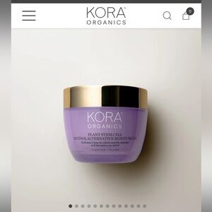 BNIB Kora Organics stem cell retinol alternative moisturizer